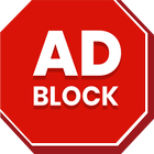 AdBlock - Block ad for all Browers,ad blocker plus আইকন