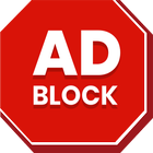 AdBlock - Block ad for all Browers,ad blocker plus آئیکن