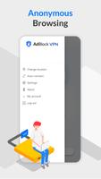برنامه‌نما AdBlock VPN عکس از صفحه