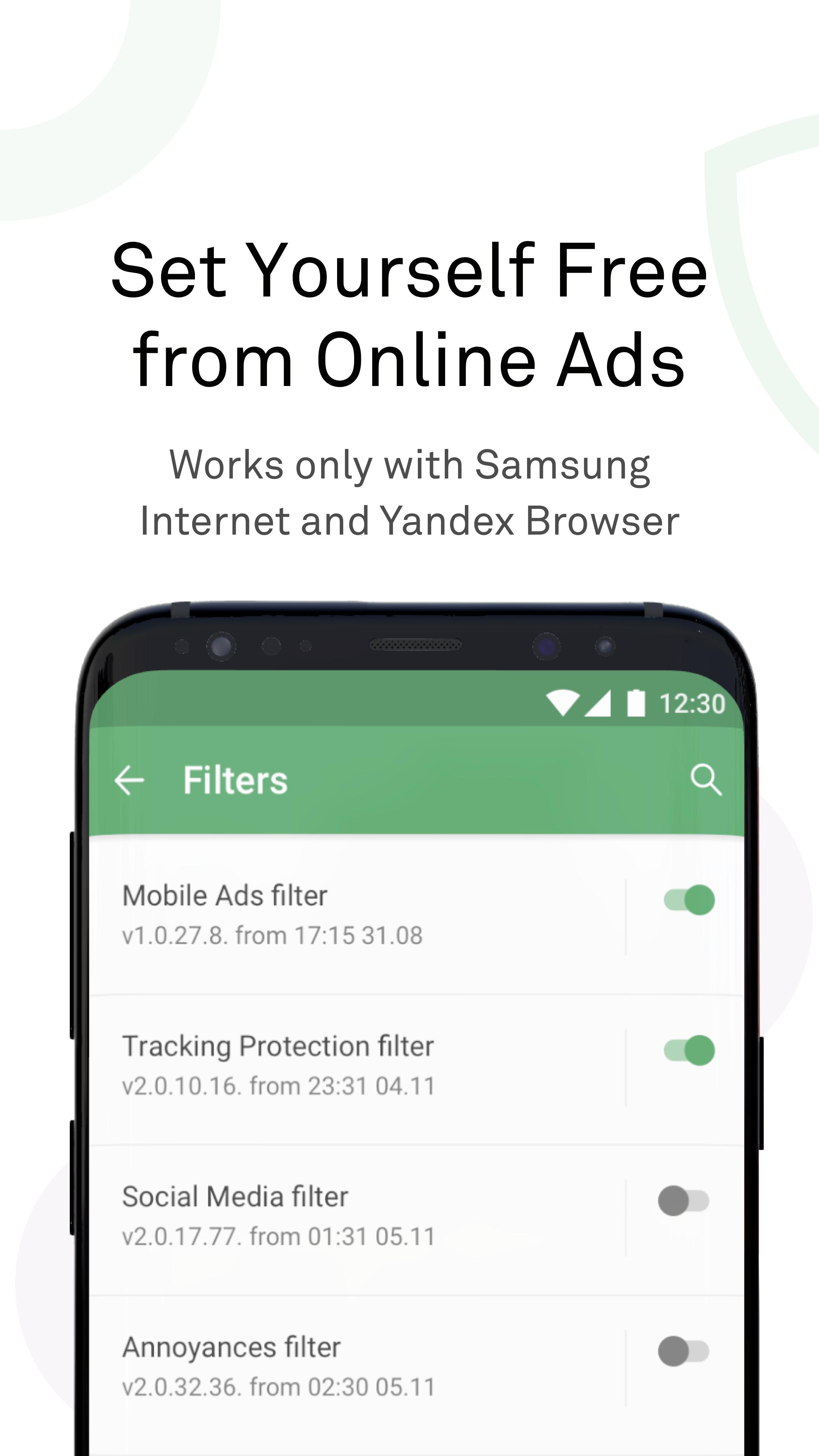 AdGuard: Content Blocker for Samsung and Yandex for Android ...