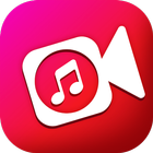 Add Music to Video  Free : Record Video with Music 图标