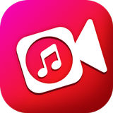 Add Music to Video  Free : Record Video with Music biểu tượng