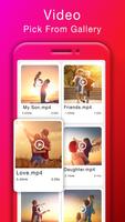 Add Music to Video  Free : Record Video with Music imagem de tela 2