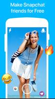 Friends for Snapchat - AddNow 포스터
