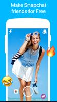 Friends for Snapchat - AddNow โปสเตอร์