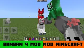 Mod Garten Banban 4 Minecraft imagem de tela 2