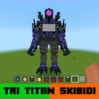 Tri Titan Mod Minecraft Skibid icône