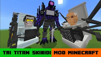 Tri Titan Mod Minecraft Skibid capture d'écran 1