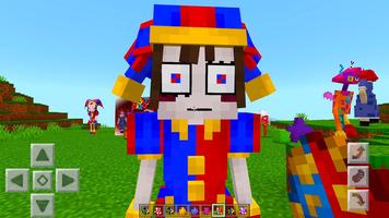Pomni Circus addon for mcpe Plakat