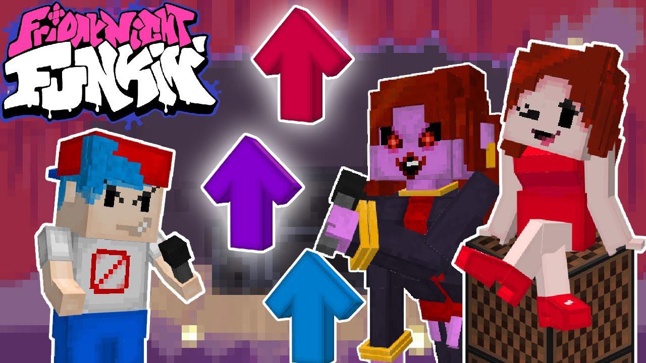 Mod Of Friday Night Funkin For Minecraft Pe For Android Apk Download