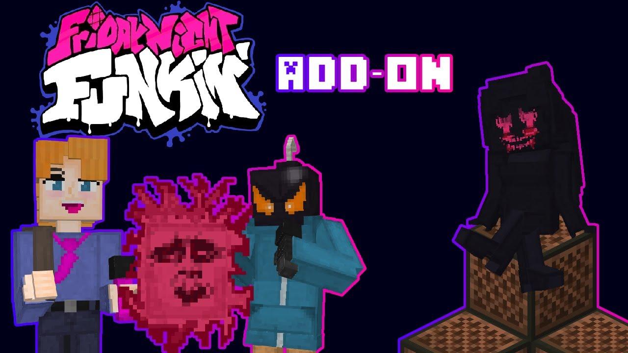 Mod Of Friday Night Funkin For Minecraft Pe For Android Apk Download