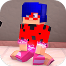 APK Noir Lady Bug Mod for Minecraf