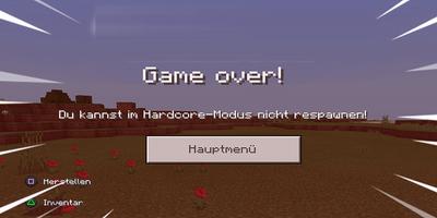 Hardcore Mod for Minecraft pe captura de pantalla 2