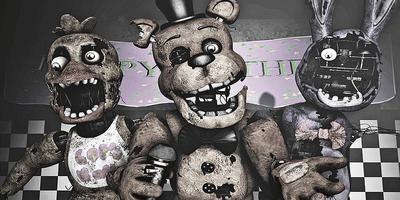 FNAF Horror Freddy Map for MCP Cartaz