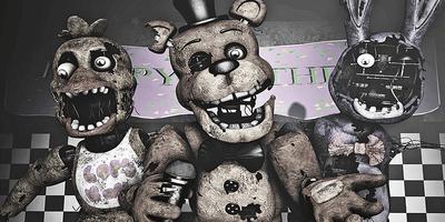 FNAF Horror Freddy Map for MCP Affiche