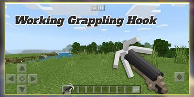 Grappling Hook Mod for Mcpe poster