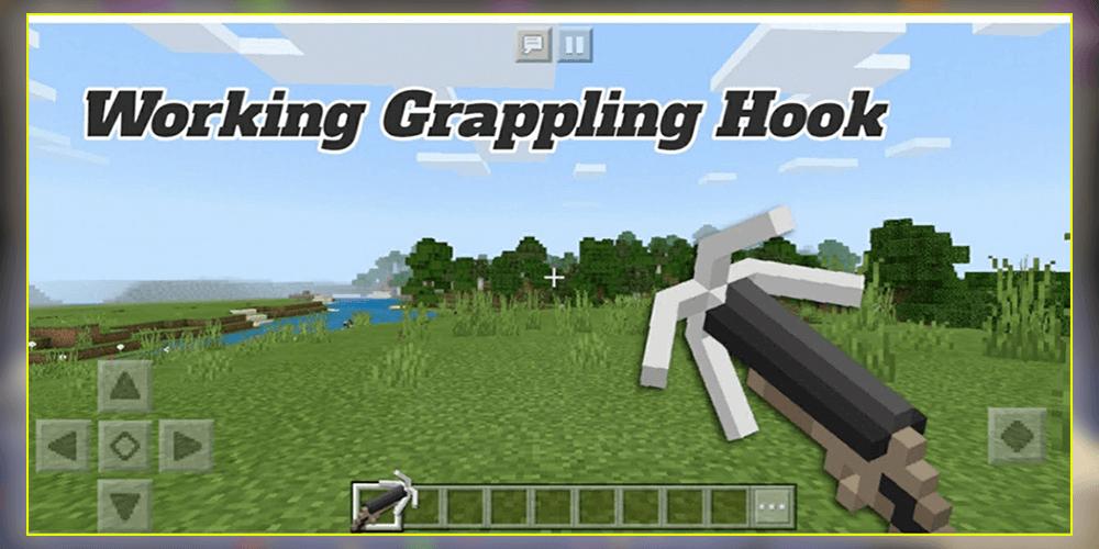 Grappling Hook Mod for Mcpe APK Download for Android - Latest Version