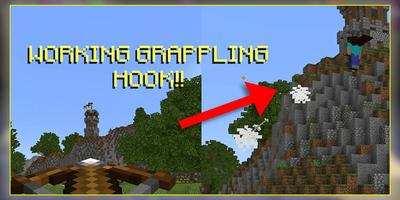 Grappling Hook Mod for Mcpe Ekran Görüntüsü 1