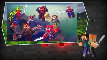 Mod Spiderman minecraft imagem de tela 1