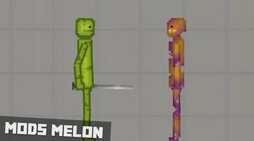 Mods Melon PlayGround for MCPE Affiche