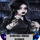 wednesday keyboard addams APK