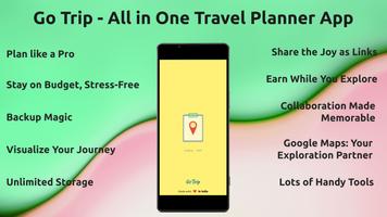 GoTrip - Travel Planner App Poster