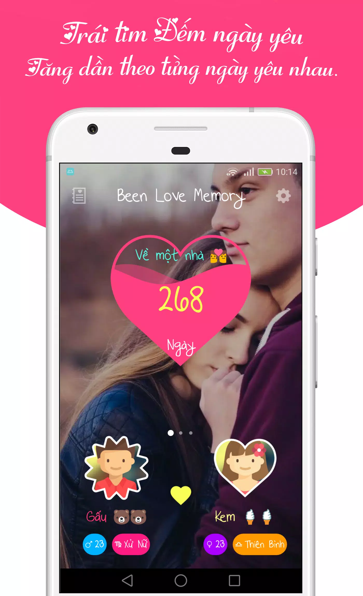 Tải Xuống Apk Been Love Memory- Đếm Ngày Yêu Cho Android
