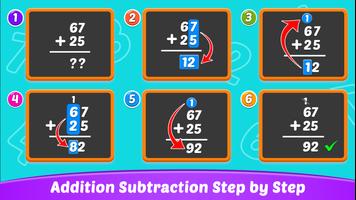 Learn Addition and Subtraction poster