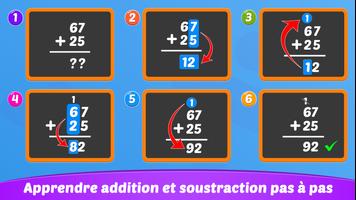 Addition et soustraction Affiche