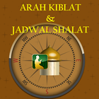آیکون‌ Arah Kiblat & Jadwal Shalat