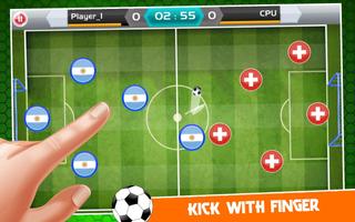 Finger Soccer Football Juegos adictivos Poster