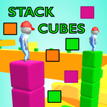 Süchtig machende Spiele stapeln Würfel