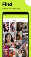 Get friends on Snapchat, add friends on Snapchat постер