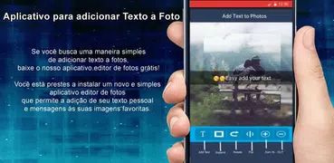 Adicionar Texto a fotos