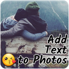 Text zu Foto App hinzufügen Zeichen
