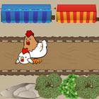 chicken race icon