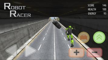 Robot Racer  Battle on Highway Ekran Görüntüsü 2