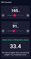 BMI Calculator capture d'écran 1