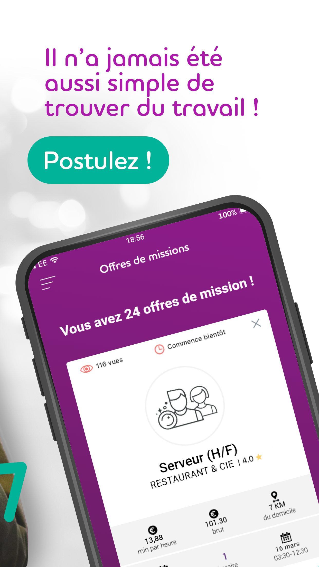 Candidat - Adecco Quickmatch : Jobs & Missions for Android - APK Candidat - Adecco Quickmatch : Jobs & Missions for Android - APK