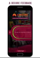 A Decore: Feedback App स्क्रीनशॉट 1