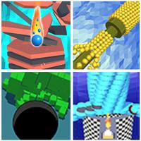 Top Ball 3D - 4 free game in 1 poster