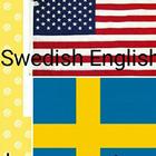 Swedish English language ícone