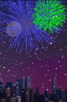 City Fireworks Live Wallpaper ảnh chụp màn hình 2