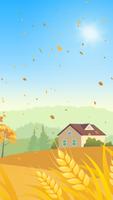 Parallax Autumn Free Affiche