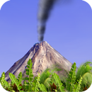 Smoking Volcano Live Wallpaper APK
