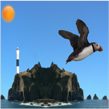 Flying Puffin Zeichen