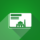 Islamic Business Card Maker صانع البطاقة الإسلامية ícone