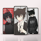 Anime Cat Boy Wallpaper icono