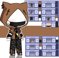Outfit Ideas Gacha Club постер