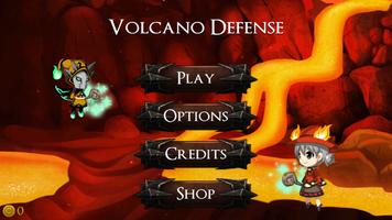 Volcano Defense Affiche